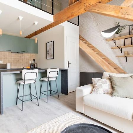 L'Elegant - Appartement Fonctionnel Plein-Centre De Douai Bagian luar foto